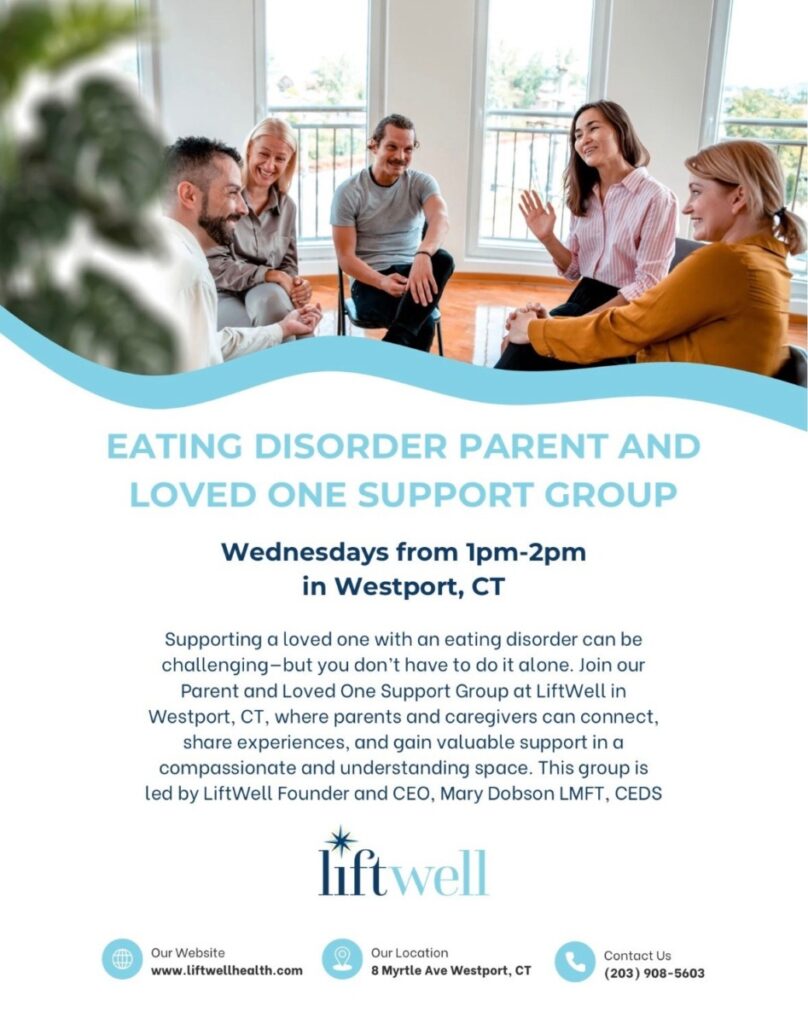 Virtual Eating Disorder Support Group at LiftWell EDSupportGroup